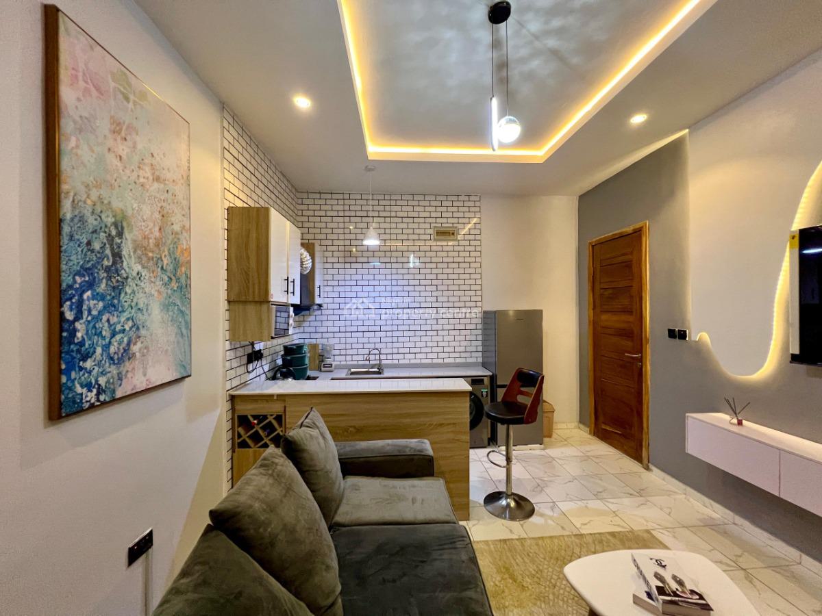 Nicely Furnished 1 Bedroom Apartment, Chevron, Lekki, Lagos, Flat / Apartment Short Let