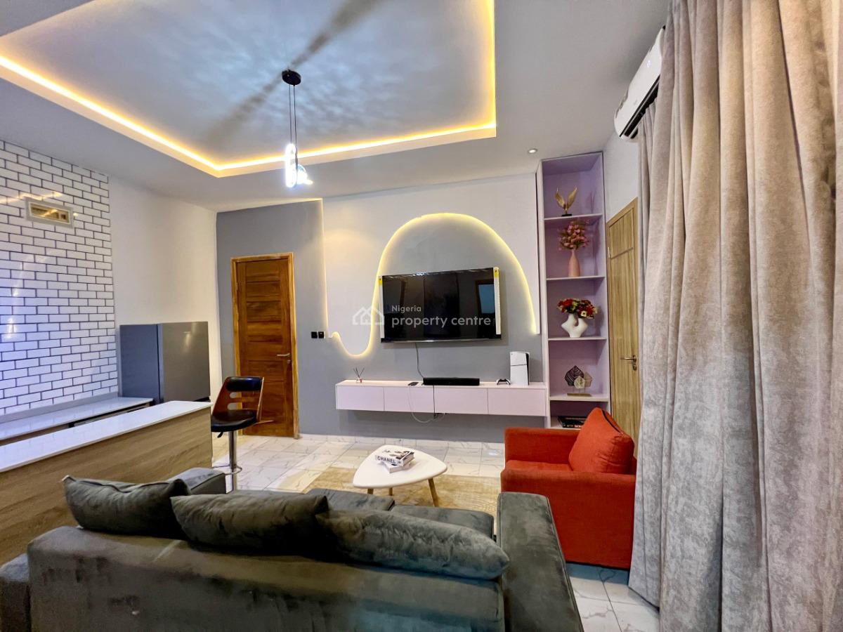 Nicely Furnished 1 Bedroom Apartment, Chevron, Lekki, Lagos, Flat / Apartment Short Let