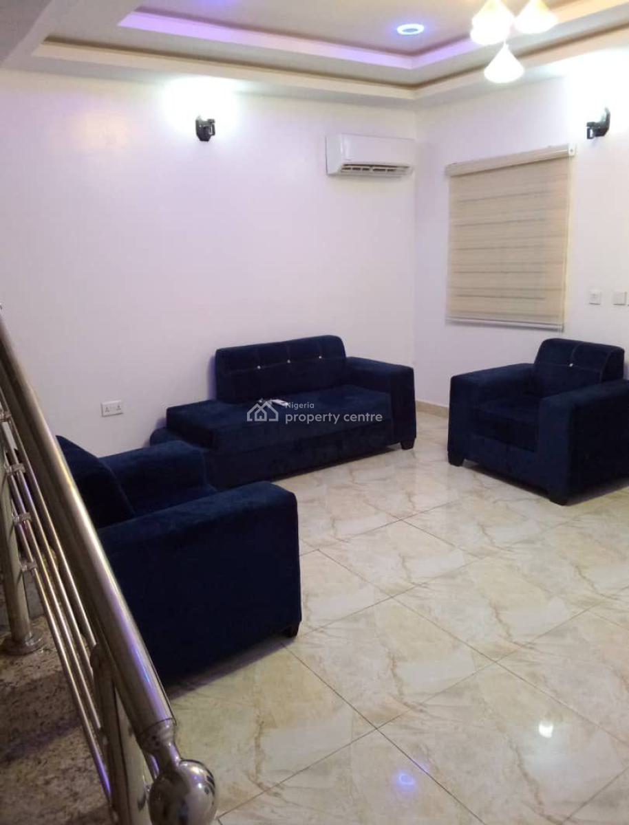 Very Neat Furnished 4 Bedroom Terrace Duplex, Wuye, Abuja, Terraced Duplex for Rent