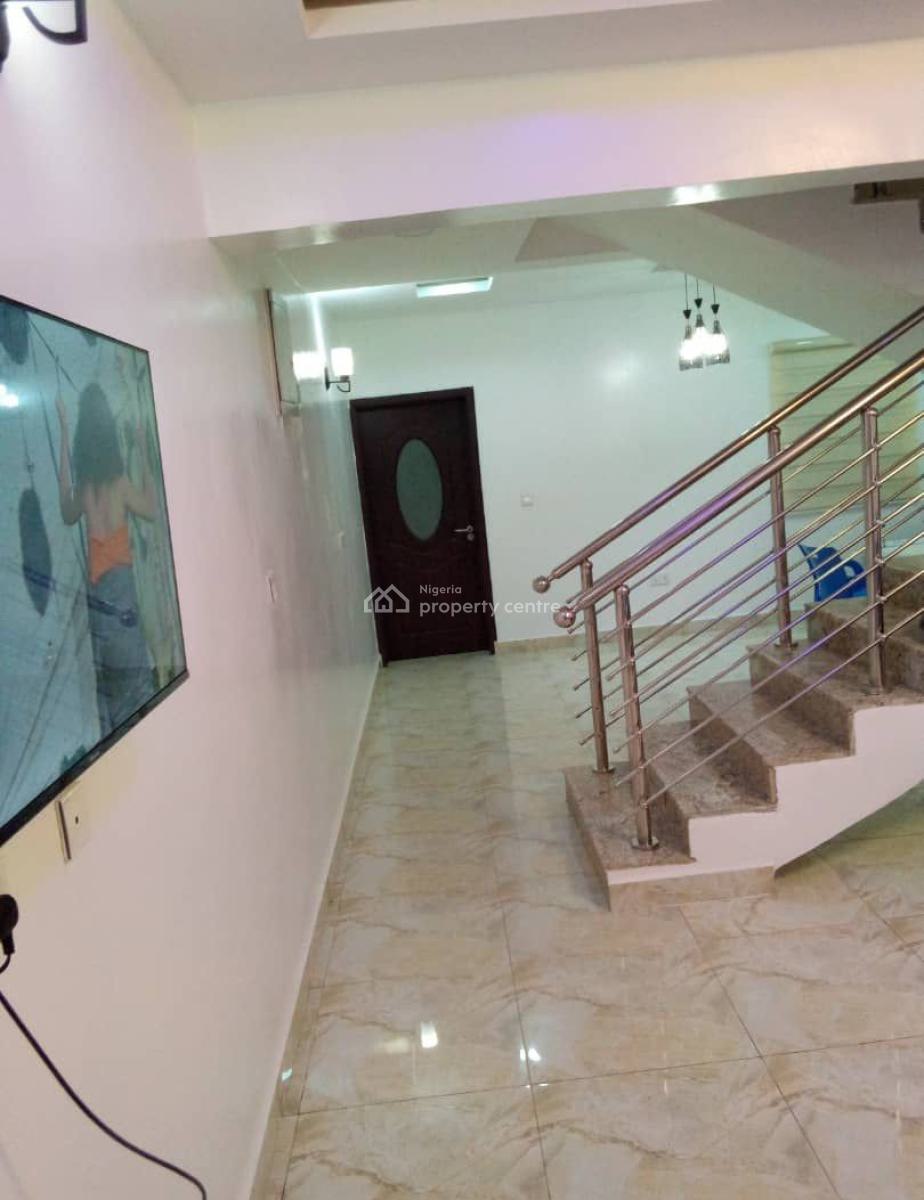 Very Neat Furnished 4 Bedroom Terrace Duplex, Wuye, Abuja, Terraced Duplex for Rent