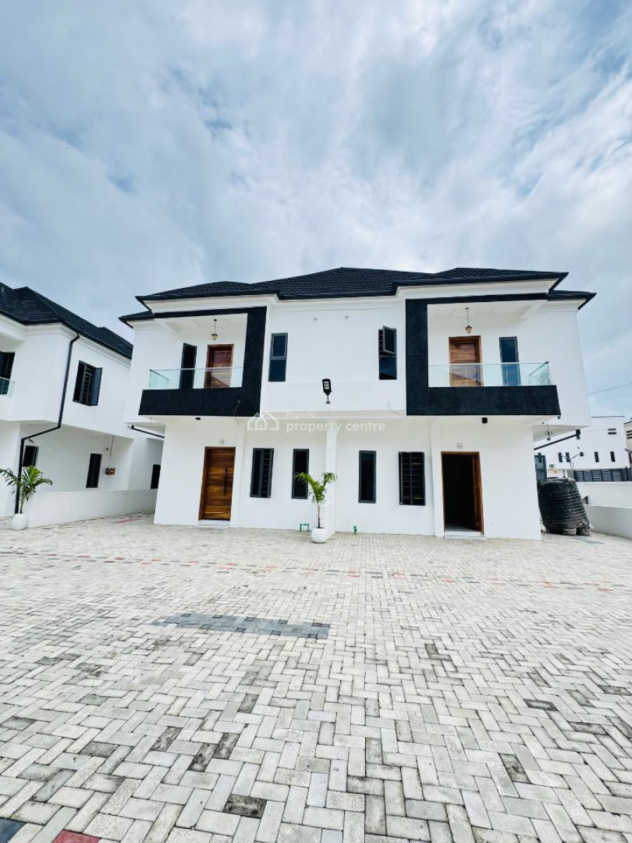 Brand New Spacious 4 Bedroom Semi Detached Duplex +bq, Vgc, Lekki, Lagos, Detached Duplex for Sale