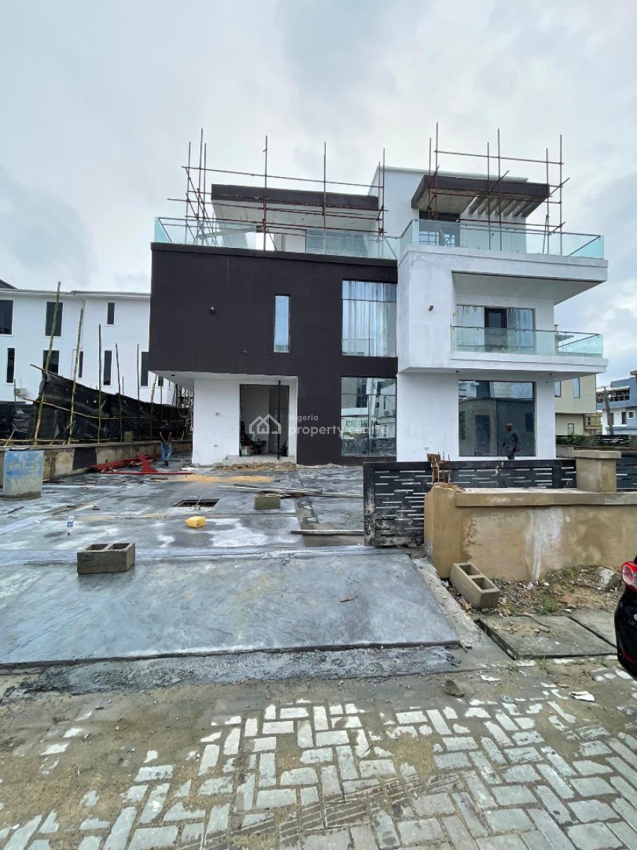 5 Bedroom Fully Detached Duplex with Bq, Swimming Pool, Osapa London, Osapa, Lekki, Lagos, Detached Duplex for Rent