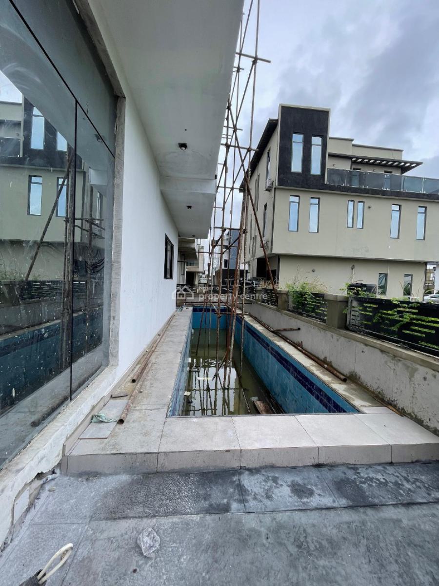 5 Bedroom Fully Detached Duplex with Bq, Swimming Pool, Osapa London, Osapa, Lekki, Lagos, Detached Duplex for Rent
