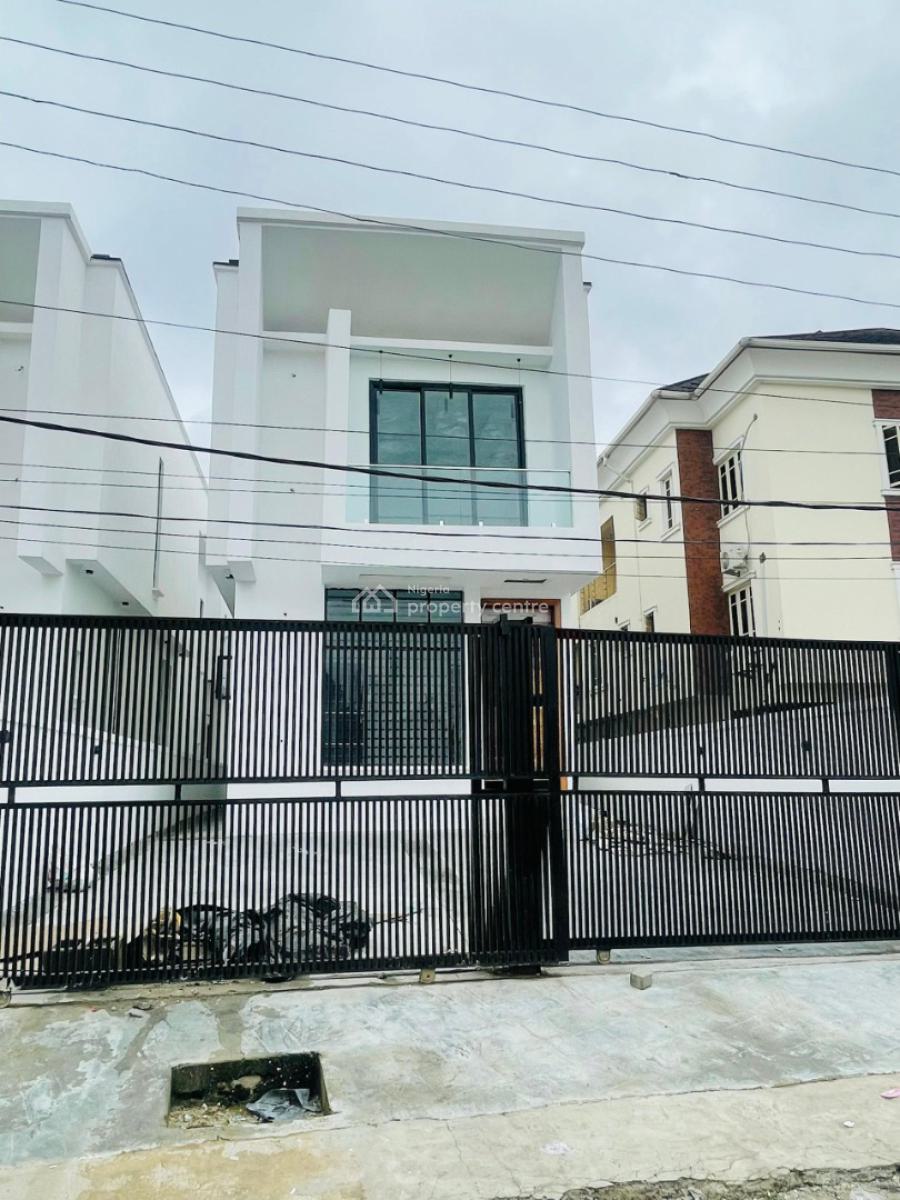 Top Notch 5 Bedroom Detached Duplex with Bq in a Secured Estate, Osapa, Lekki, Lagos, Detached Duplex for Sale