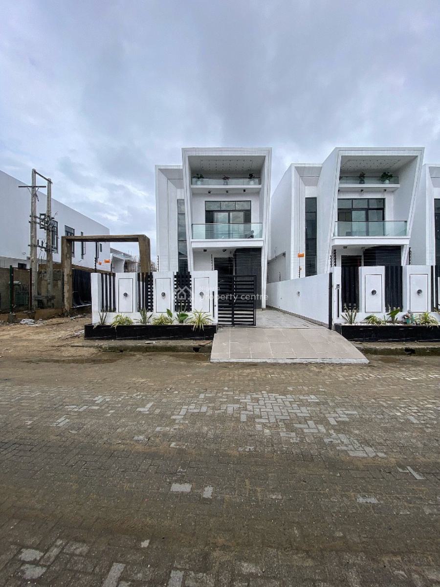 4 Bedroom Semi Detached Duplex with Bq, Ikota, Lekki, Lagos, Semi-detached Duplex for Sale
