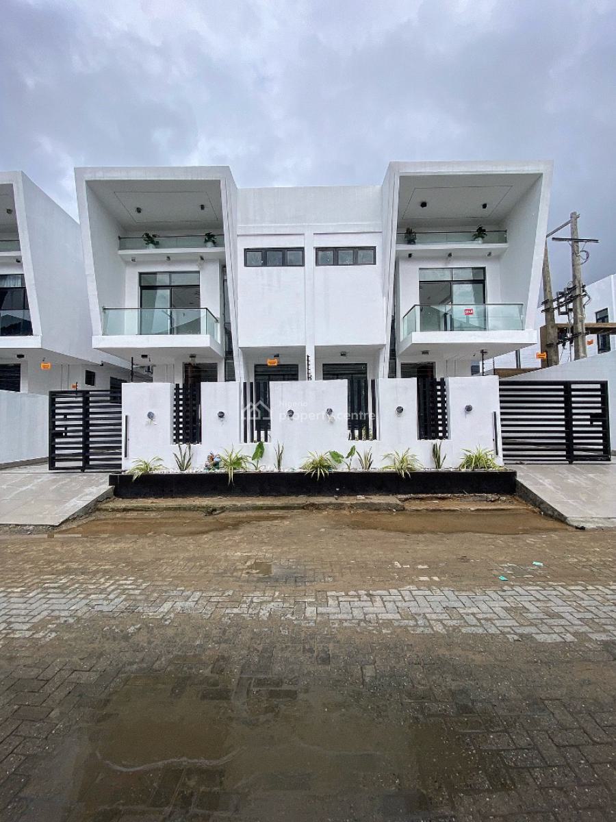 4 Bedroom Semi Detached Duplex with Bq, Ikota, Lekki, Lagos, Semi-detached Duplex for Sale