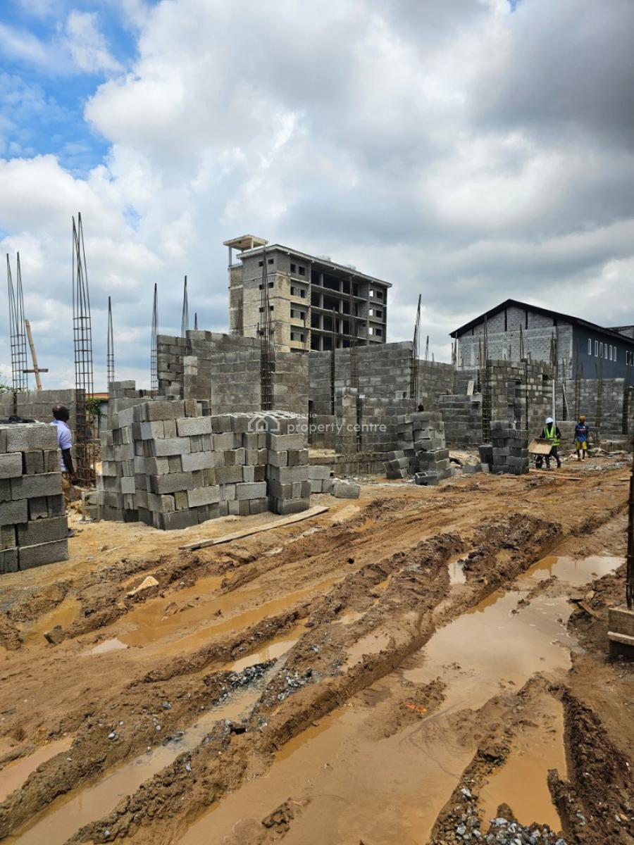 Offplan Construction of 4 Bedroom Terrace Duplex with Maids Room, Maryland Crescent, Maryland, Lagos, Terraced Duplex for Sale