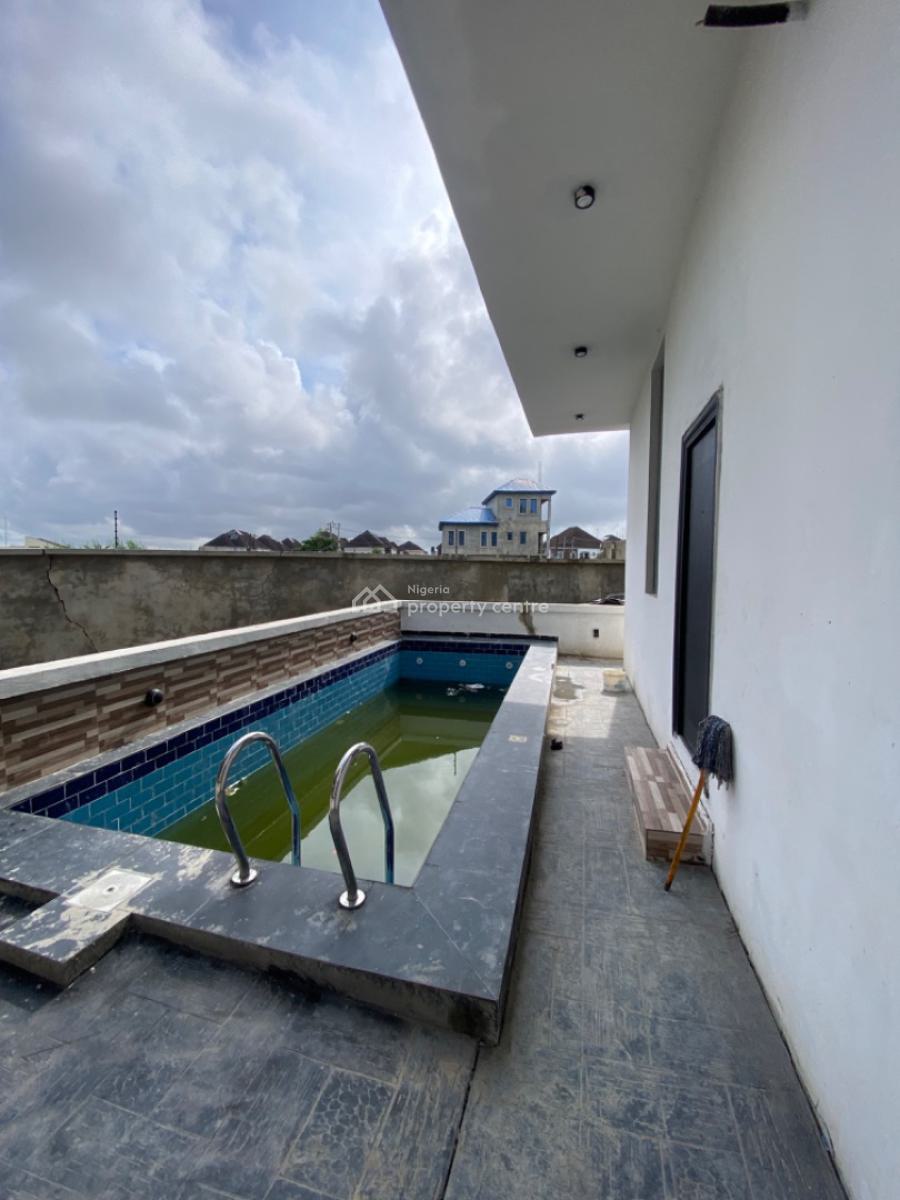 5 Bedroom Fully Detached Duplex with Bq & Swimming Pool, Osapa London, Osapa, Lekki, Lagos, Detached Duplex for Sale