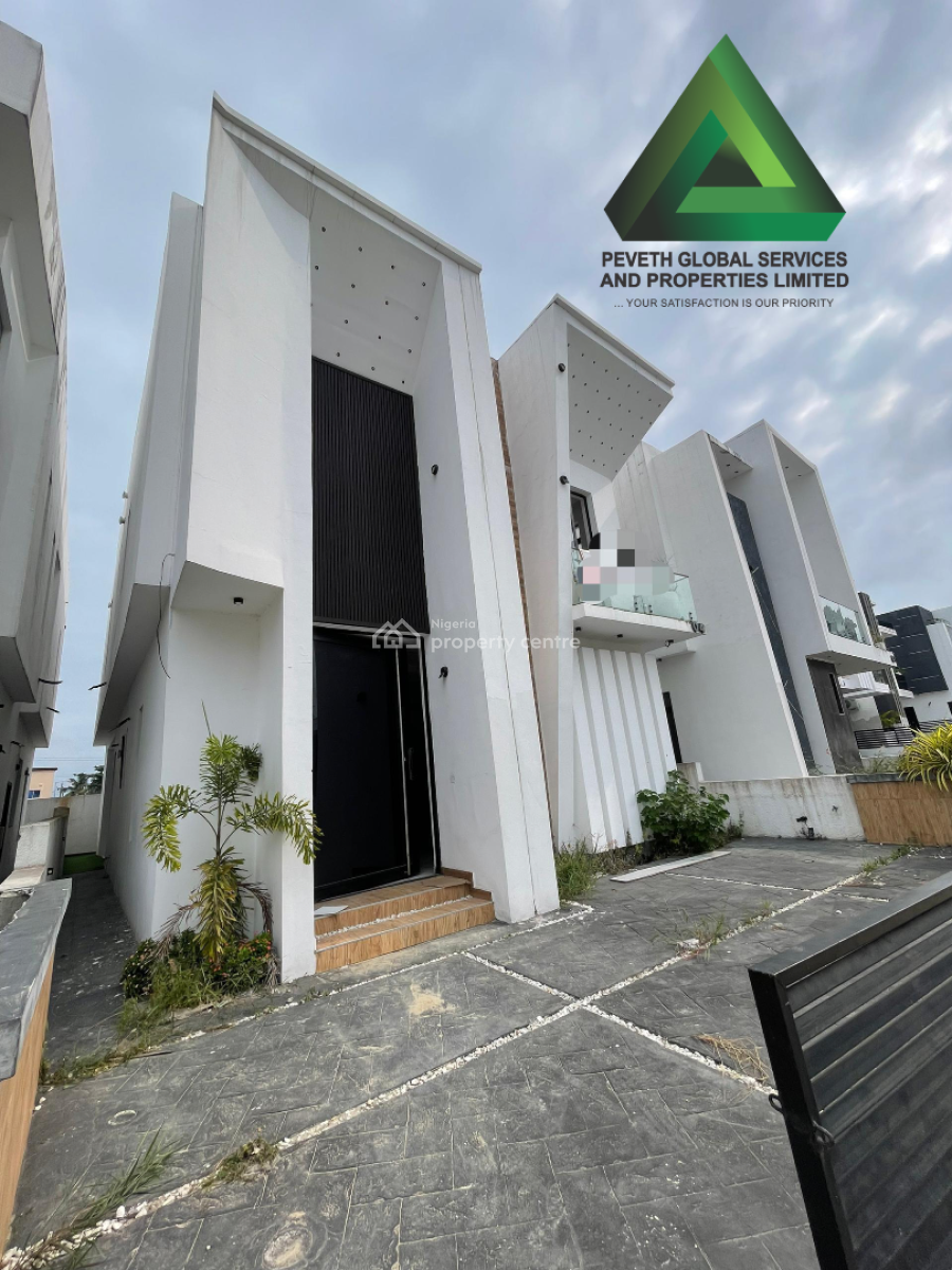 4 Bedroom Fully Detached Duplex with Bq, Chevron, Lekki, Lagos, Detached Duplex for Sale