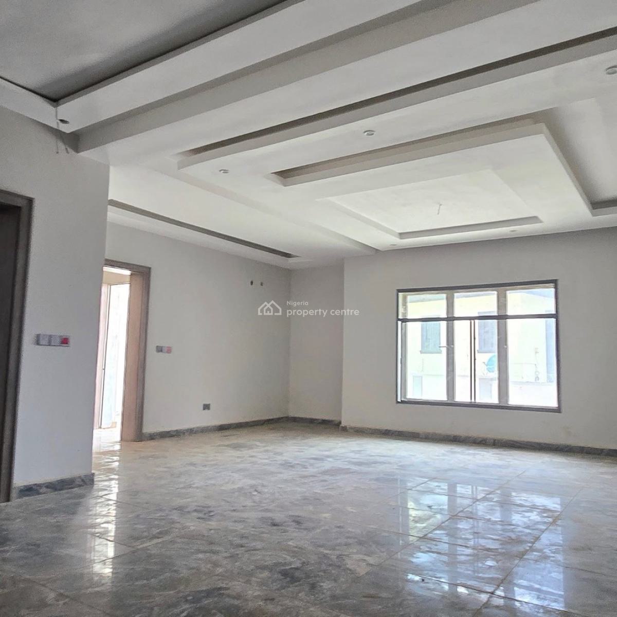 Brand New and Beautifully Designed 4 Bedroom Duplex, Bq, Tarred Road, Guzape District, Abuja, Terraced Duplex for Sale