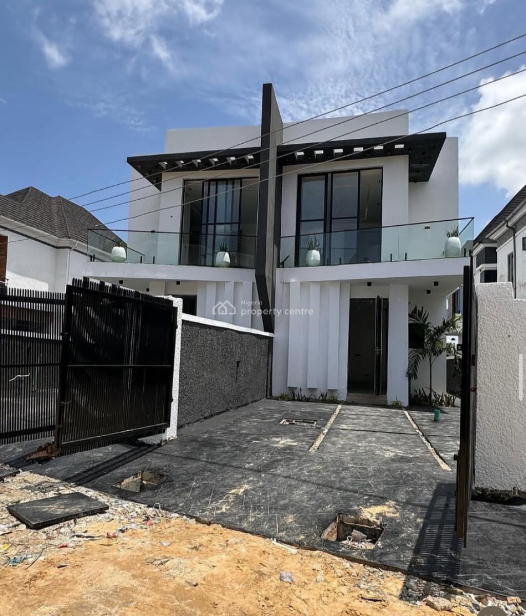 4 Bedroom Semi-detached Duplex, Chevron, Lekki, Lagos, Semi-detached Duplex for Rent