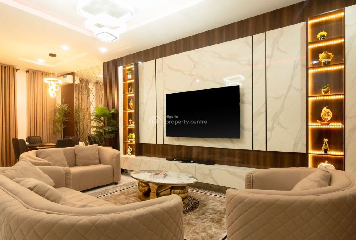 Nicely Furnished 4 Bedroom Apartment, Orchid, Lekki, Lagos, Flat / Apartment Short Let