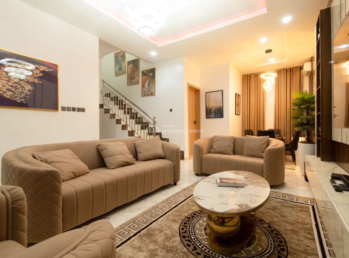 Nicely Furnished 4 Bedroom Apartment, Orchid, Lekki, Lagos, Flat / Apartment Short Let