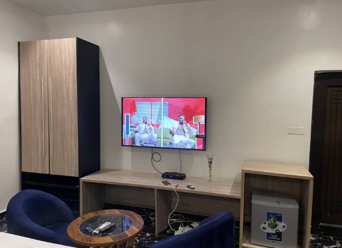 Furnished Studio Apartment with Fitted Kitchen, Ikate, Lekki, Lagos, Self Contain (single Rooms) for Rent
