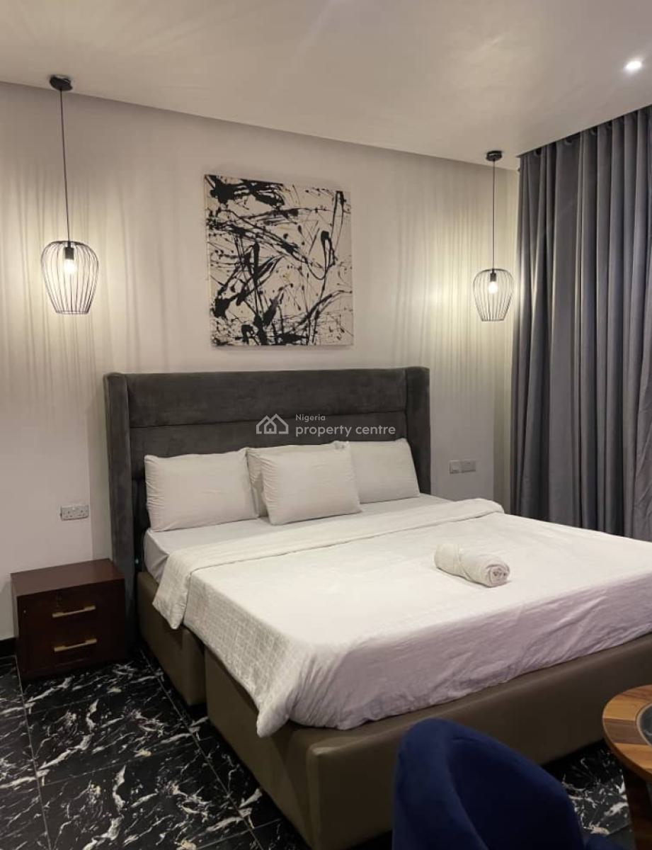 Furnished Studio Apartment with Fitted Kitchen, Ikate, Lekki, Lagos, Self Contain (single Rooms) for Rent