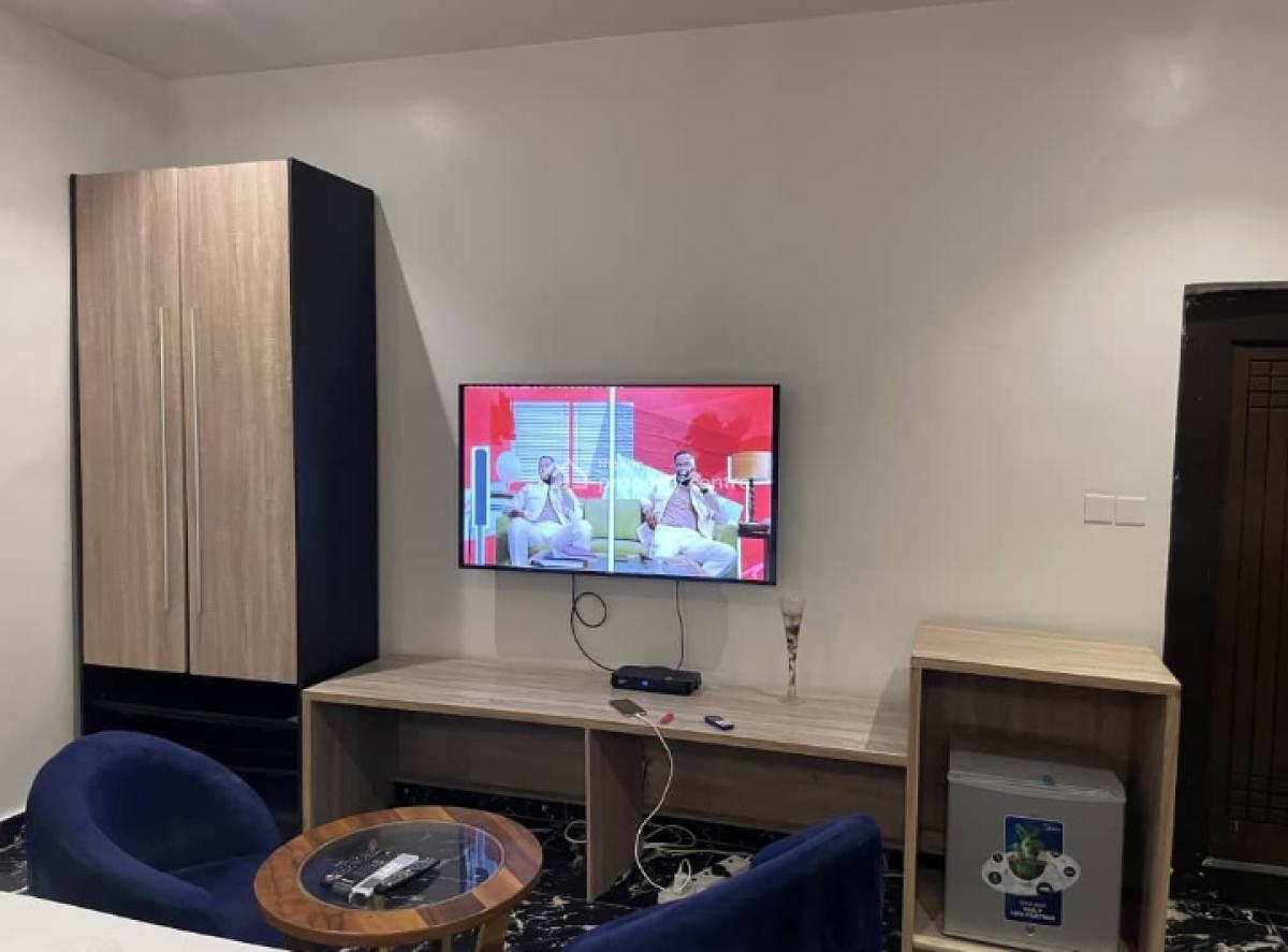 Furnished Studio Apartment with Fitted Kitchen, Ikate, Lekki, Lagos, Self Contain (single Rooms) for Rent