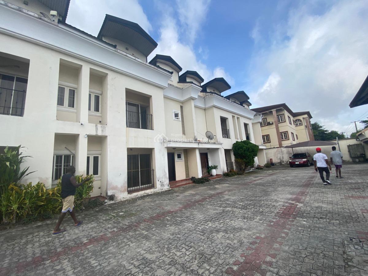 4 Bedroom Terrace Duplex with Bq, Lekki Phase 1, Lekki, Lagos, Terraced Duplex for Rent