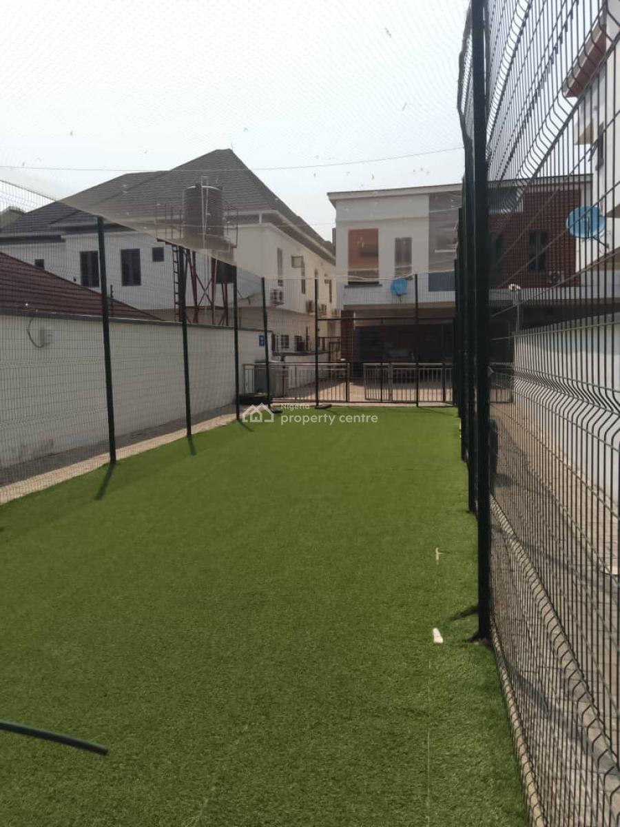 4 Bedroom Terrace Duplex with Football Field + Swimming Pool, Chevron, Lekki, Lagos, Terraced Duplex for Sale