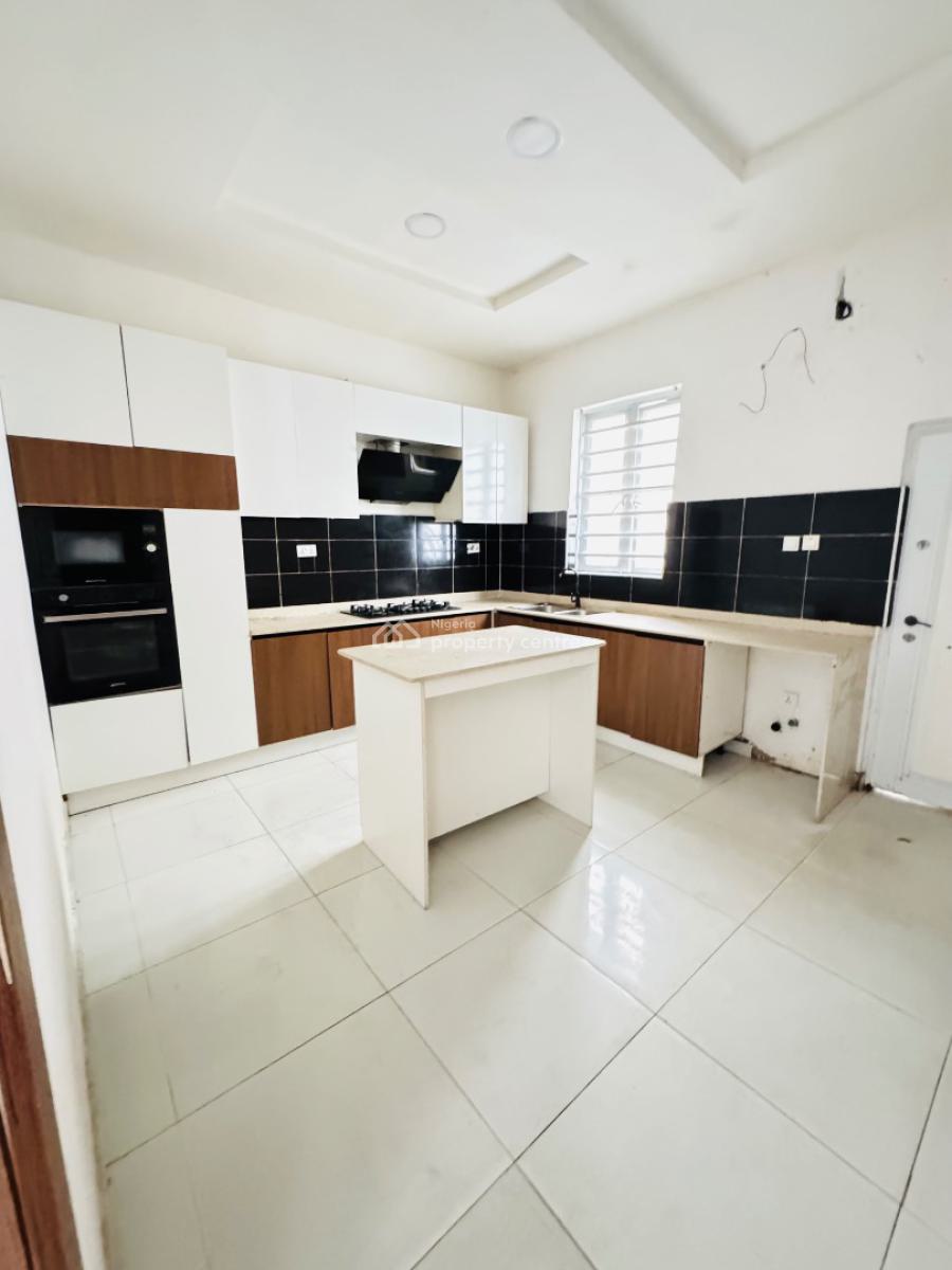 Spacious 4bedrms Semi Detached Duplex with Bq 10m, Conservation, Lekki, Lagos, Detached Duplex for Rent