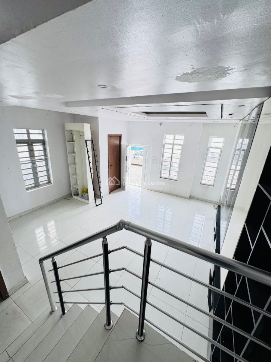 Spacious 4bedrms Semi Detached Duplex with Bq 10m, Conservation, Lekki, Lagos, Detached Duplex for Rent