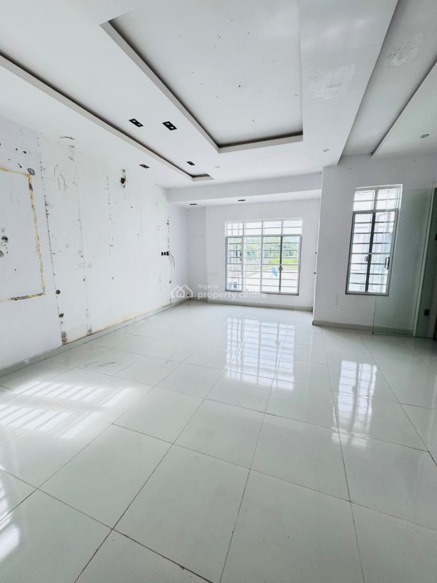Spacious 4bedrms Semi Detached Duplex with Bq 10m, Conservation, Lekki, Lagos, Detached Duplex for Rent