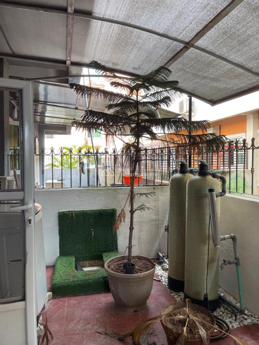 Furnished Luxury 4 Bedroom Terrace Duplex with Solar Inverter, Chevron Drive, Lekki, Lagos, Terraced Duplex for Sale