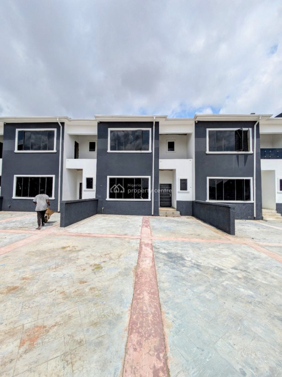New 4 Bedroom Terrace Duplex with Bq, Mabushi, Abuja, Terraced Duplex for Rent