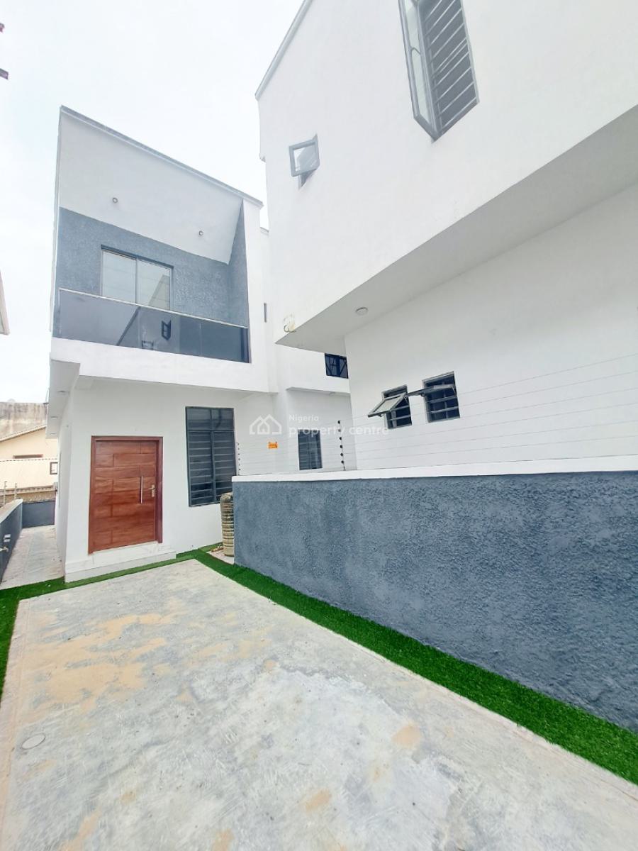 Newly Built 4 Bedroom Semi-detached Duplex with Bq, Thomas Estate, Ajah, Lagos, Semi-detached Duplex for Sale