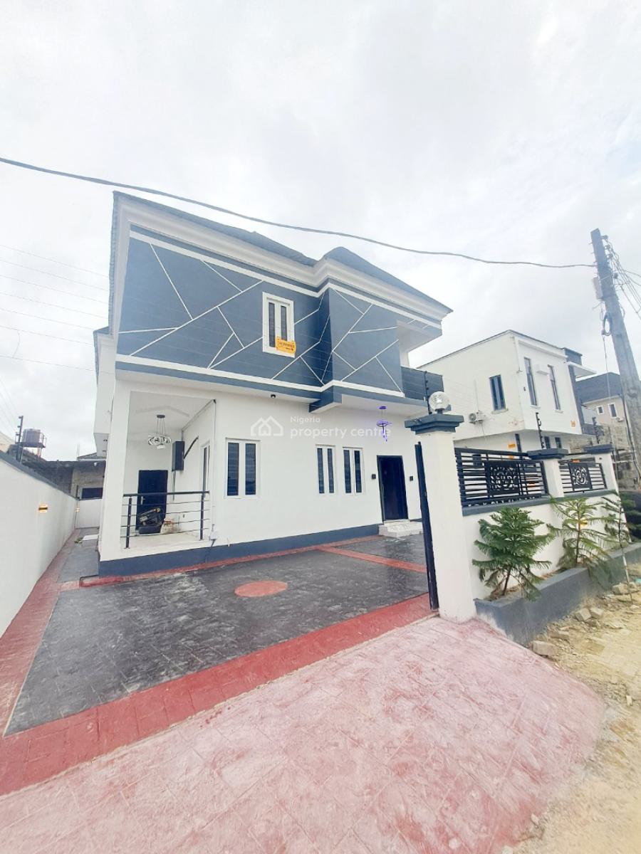 Newly Built 5 Bedroom Detached Duplex with Bq, Thomas Estate, Ajah, Lagos, Detached Duplex for Sale