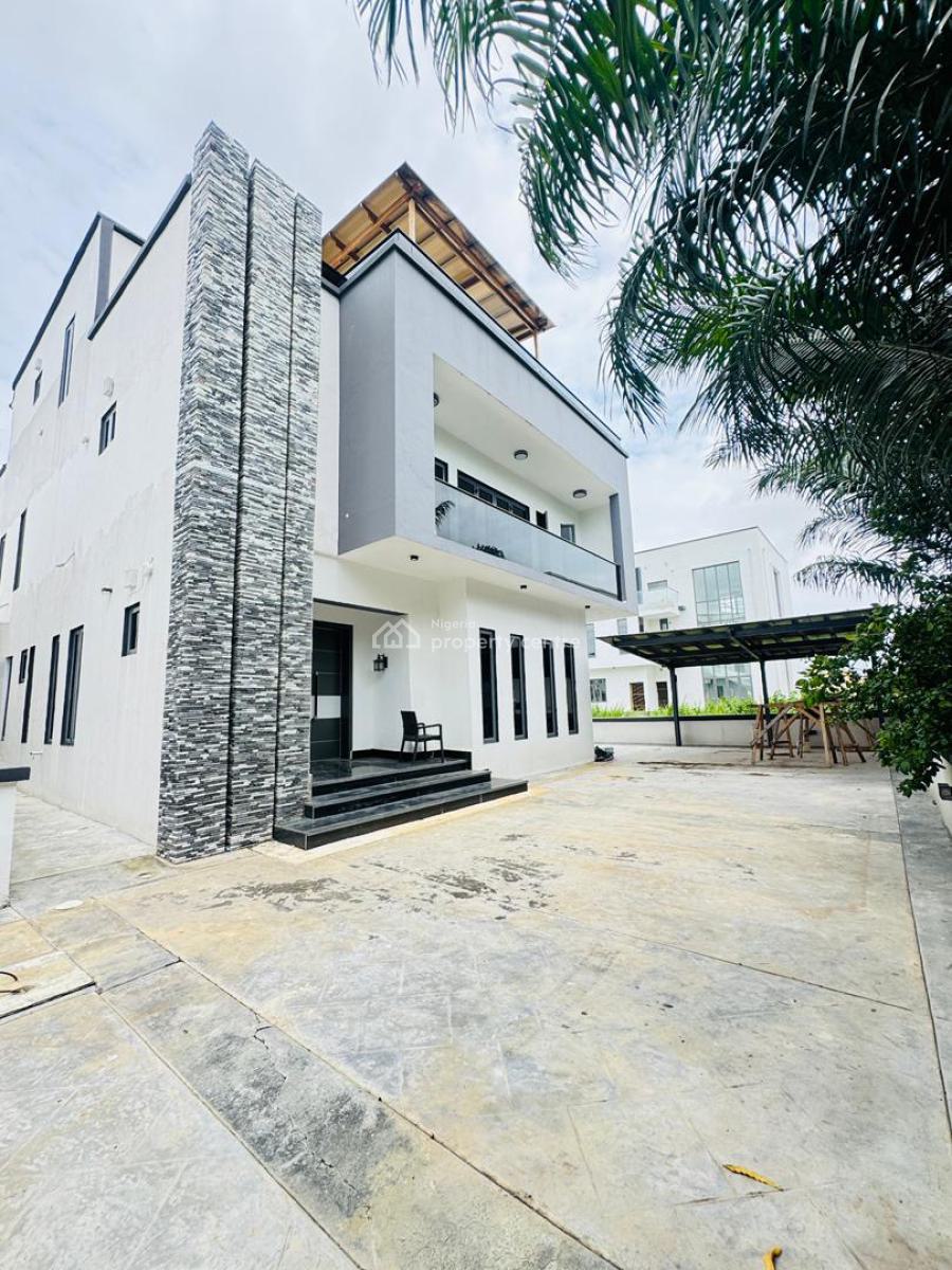 5 Bedrooms Detached Duplex with Rooftop Terrace, Royal Gardens, Lekki, Lagos, Detached Duplex for Sale
