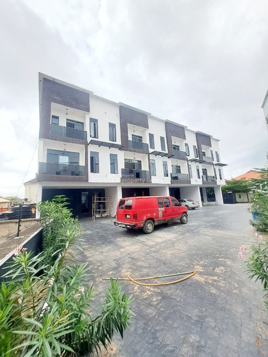 Newly Built 4 Bedroom Terrace Duplex with Bq, Thomas Estate, Ajah, Lagos, Terraced Duplex for Rent