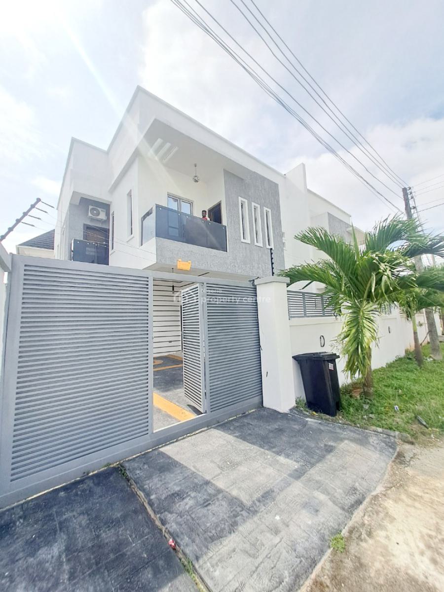Newly Built Furnished 4 Bedroom Semi-detached with Bq and 17kva Generator, Abraham Adesanya, Ajah, Lagos, Semi-detached Duplex for Sale