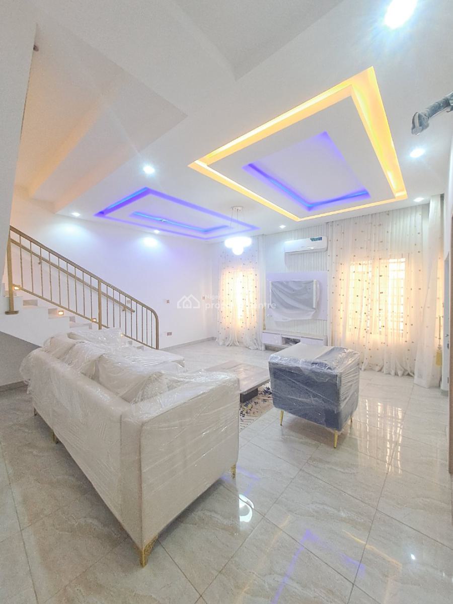 Newly Built Furnished 4 Bedroom Semi-detached with Bq and 17kva Generator, Abraham Adesanya, Ajah, Lagos, Semi-detached Duplex for Sale