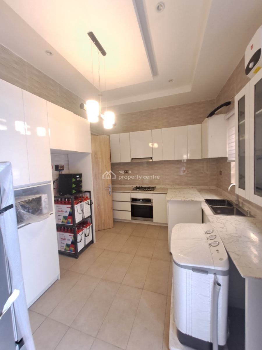 Newly Built Furnished 4 Bedroom Semi-detached with Bq and 17kva Generator, Abraham Adesanya, Ajah, Lagos, Semi-detached Duplex for Sale