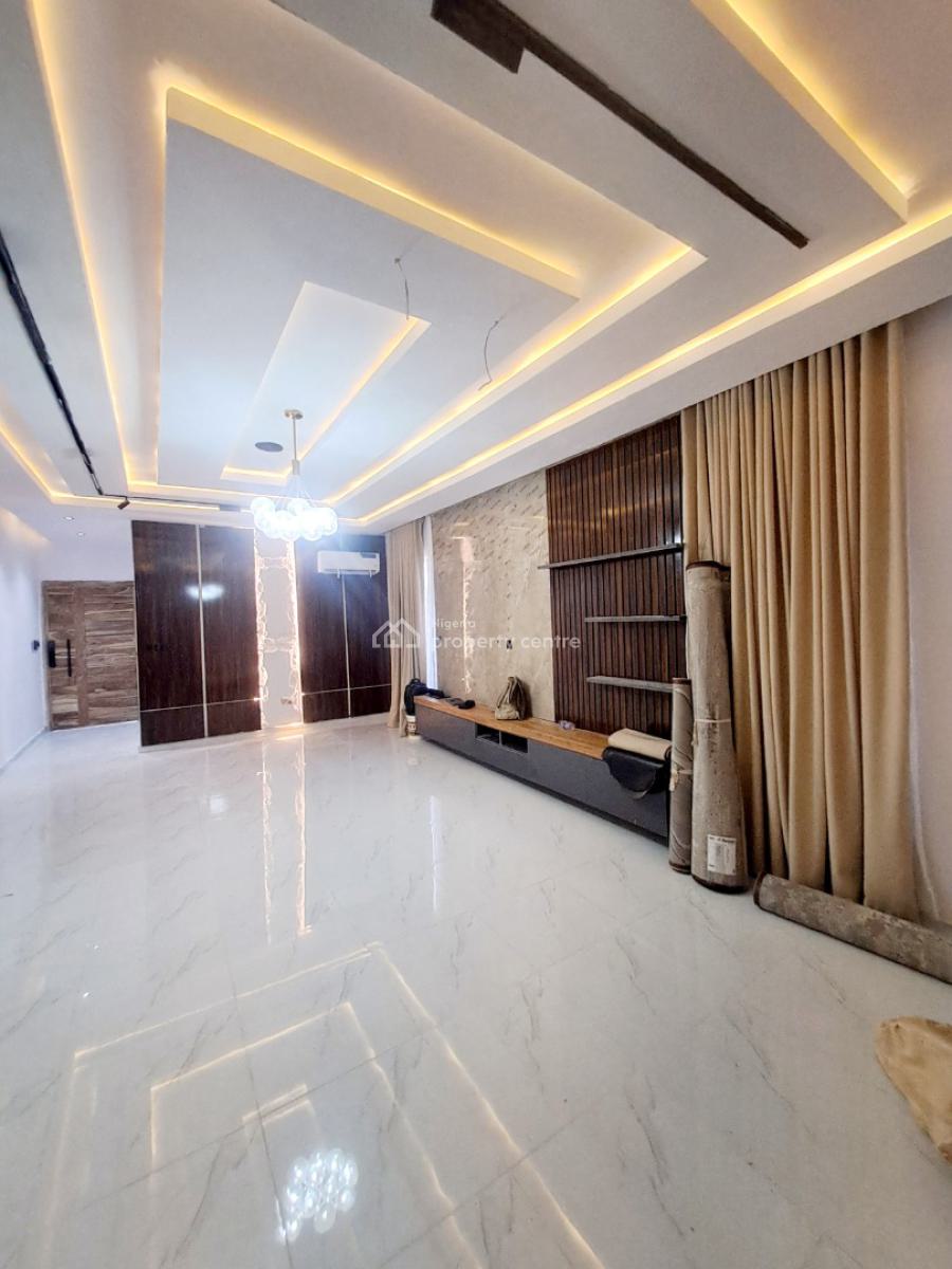 Newly Built 5 Bedroom Semi with  Pool, Cinema Room, Gym House & Bq, Abraham Adesanya, Ajah, Lagos, Detached Duplex for Sale