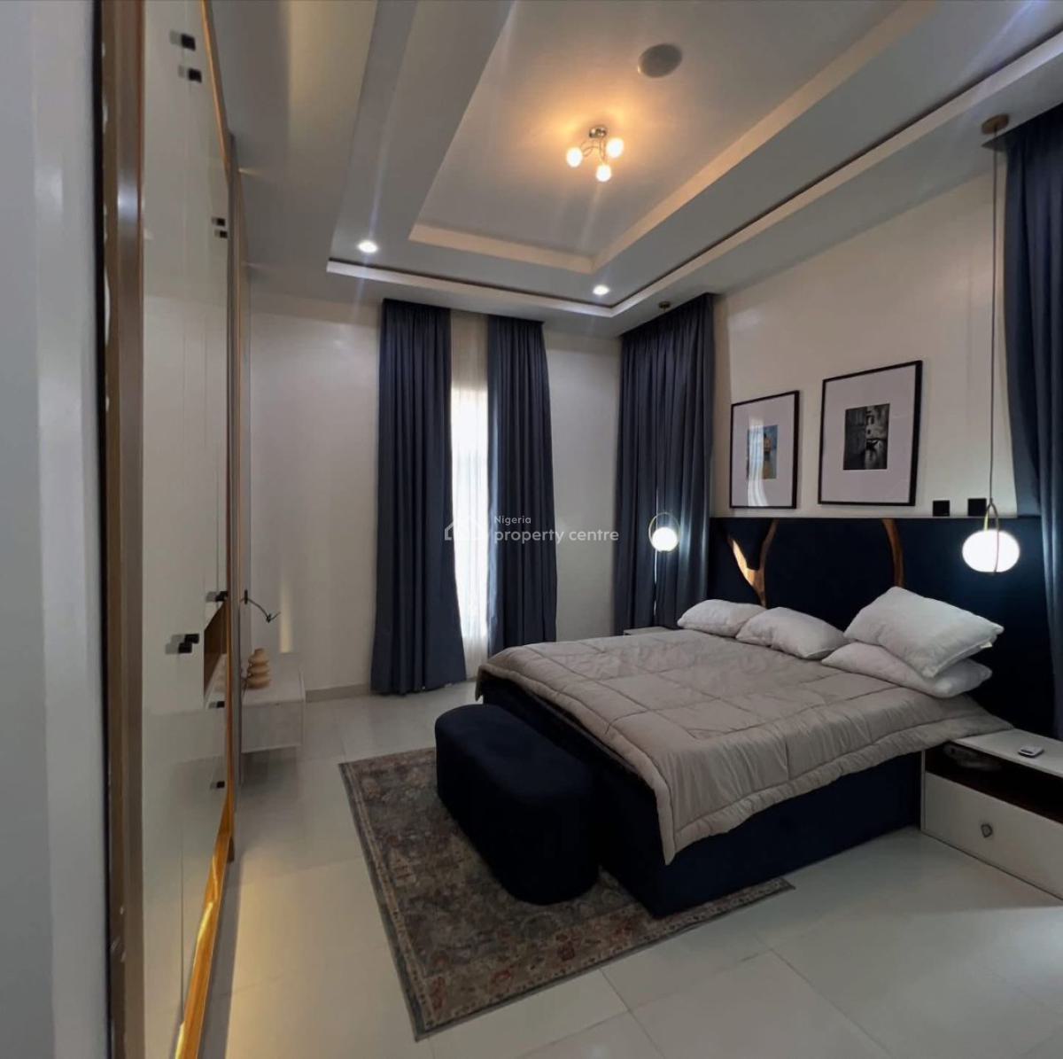 Fully Furnished Smart 5-bedroom Detached Duplex with Pool & Gym, Megamound Estate, Ikota, Lekki, Lagos, Detached Duplex for Rent