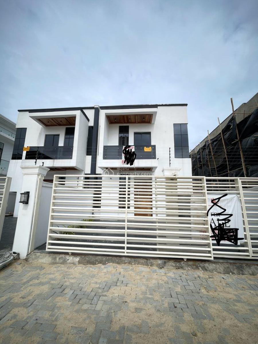 4 Bedroom Semi-detached Duplex, Chevron, Lekki, Lagos, Semi-detached Duplex for Sale