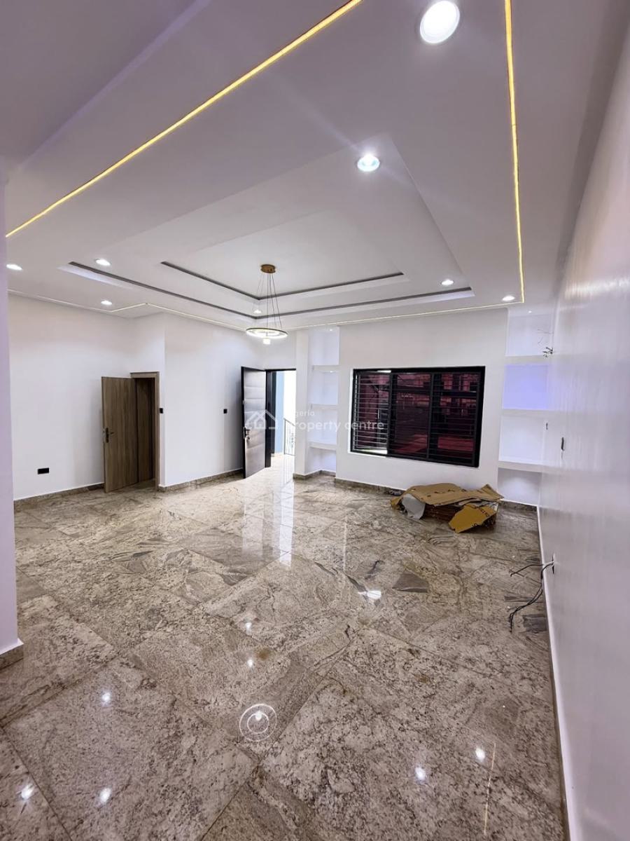 Smartly Designed 4 Bedrooms Spacious & Gated Serviced Duplex with Bq, Jahi, Abuja, Terraced Duplex for Rent