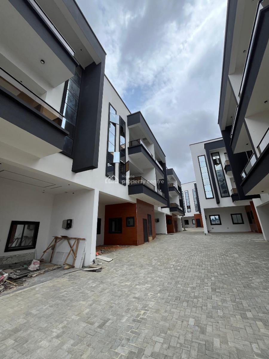 a Newly Built Terrace Duplex Plus Bq in a Great Neighborhood, Allen, Ikeja, Lagos, Terraced Duplex for Sale
