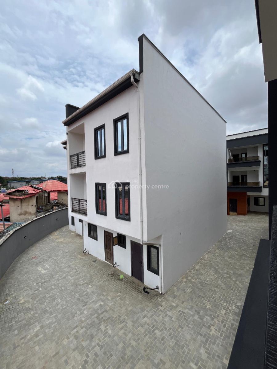 a Newly Built Terrace Duplex Plus Bq in a Great Neighborhood, Allen, Ikeja, Lagos, Terraced Duplex for Sale