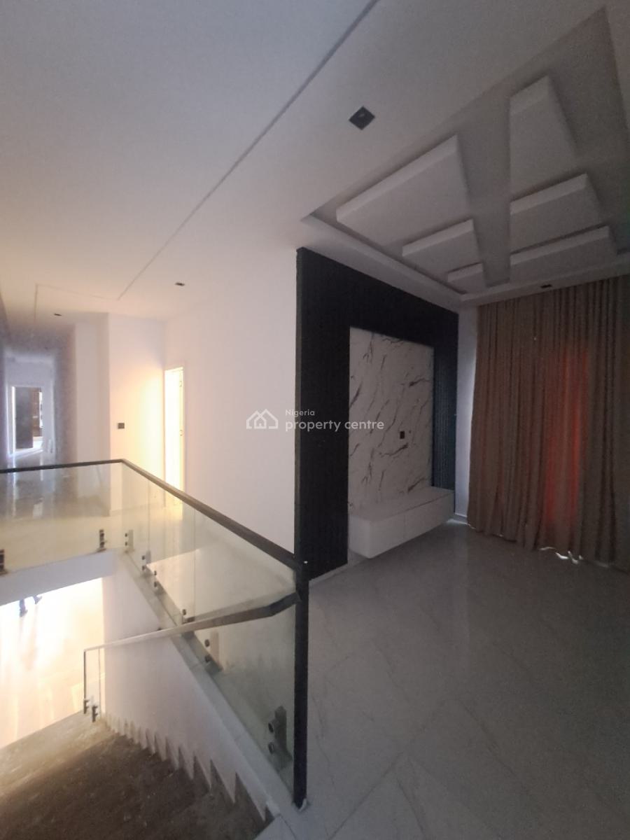 Newly Built 5 Bedroom Semi-detached with Bq, Pool, Cinema Room and Gym, Abraham Adesanya, Ajah, Lagos, Semi-detached Duplex for Sale
