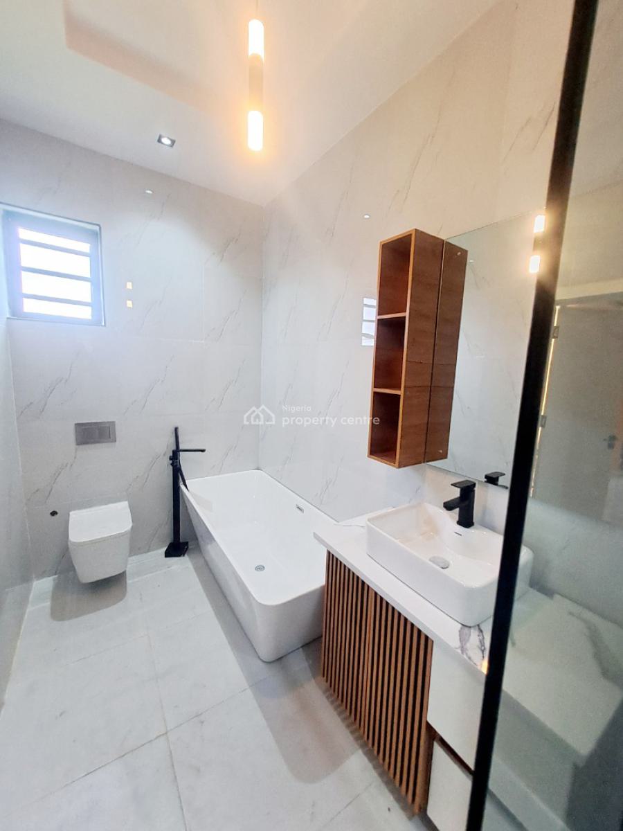 Newly Built 5 Bedroom Semi-detached with Bq, Pool, Cinema Room and Gym, Abraham Adesanya, Ajah, Lagos, Semi-detached Duplex for Sale