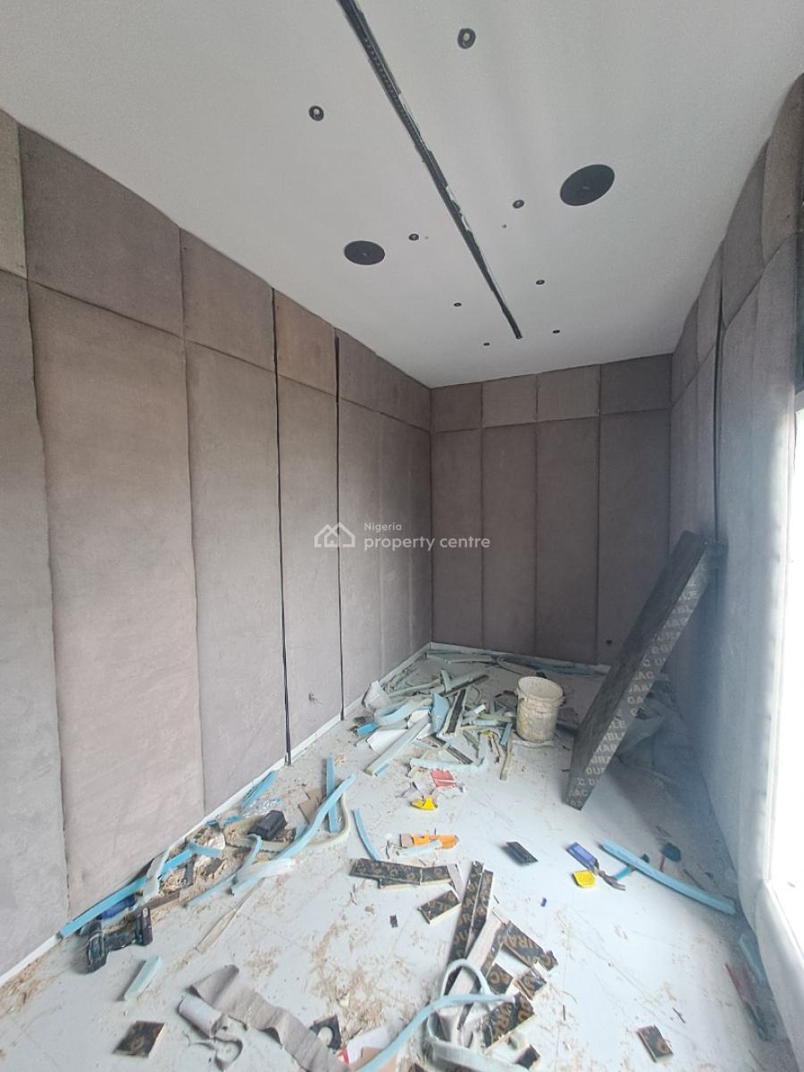 Newly Built 5 Bedroom Semi-detached with Bq, Pool, Cinema Room and Gym, Abraham Adesanya, Ajah, Lagos, Semi-detached Duplex for Sale