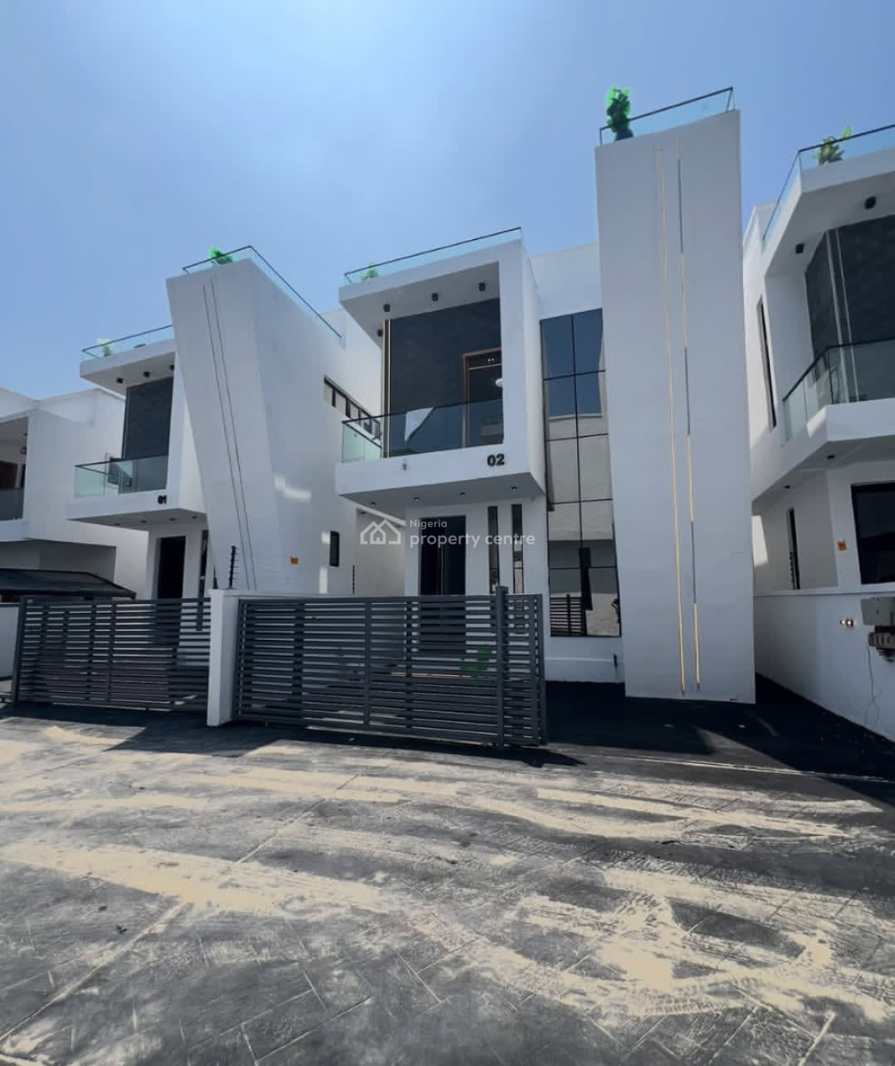 Fully Detached 4bedroom Duplex at Ikota, Ikota Lekki By Bis, Ikota, Lekki, Lagos, Detached Duplex for Rent