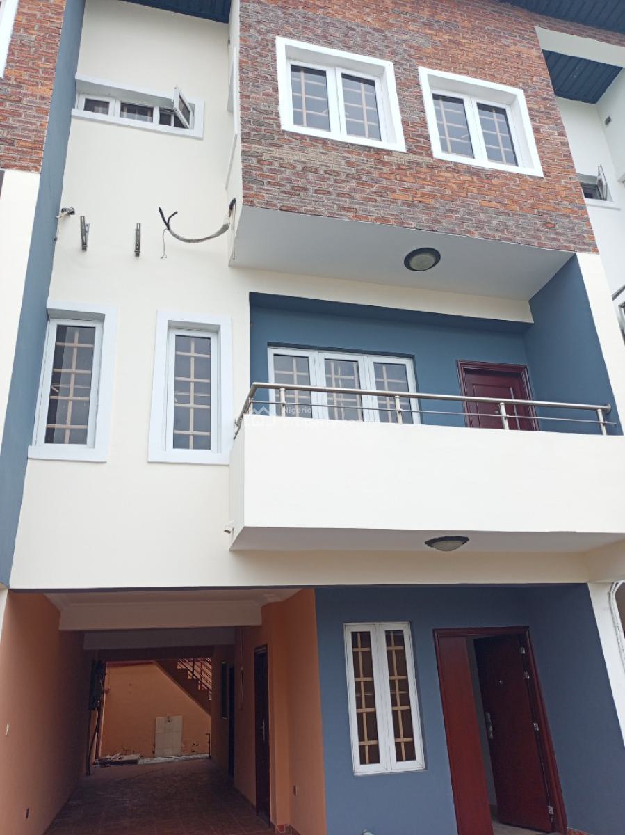 Self Serviced 3 Bedroom Terrace with Bq, Ikate, Lekki, Lagos, Terraced Duplex for Rent