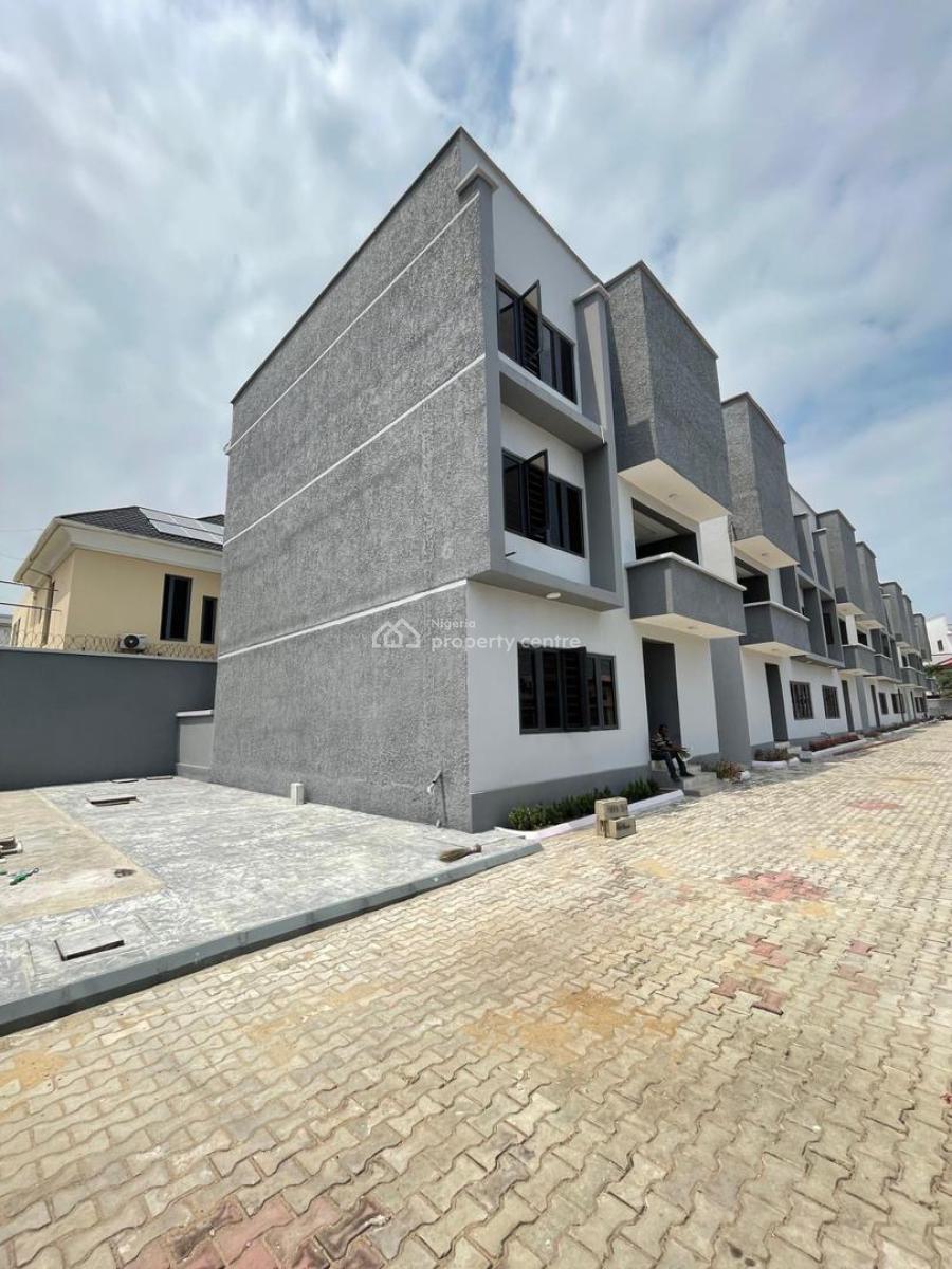 Luxury 4 Bedroom Terrace Duplex with Bq, Pool, Playground, Ologolo, Lekki, Lagos, Terraced Duplex for Sale