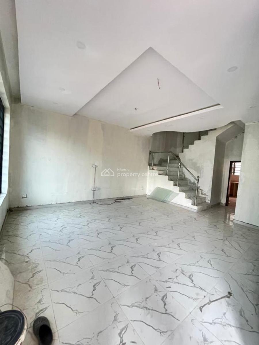 Commercial 4 Bedroom Duplex with Bq and Security House, Commercial Area, Osapa, Lekki, Lagos, Semi-detached Duplex for Sale