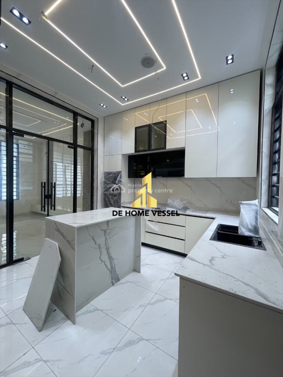 Absolutely Decent 4 Bedroom Terrace Duplex on Two Floor with Bq, Ikate, Lekki, Lagos, Terraced Duplex for Sale