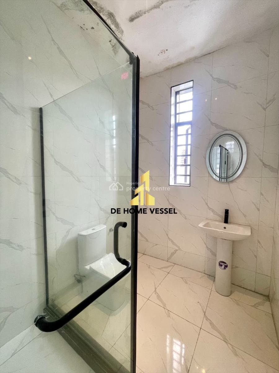 Absolutely Decent 4 Bedroom Terrace Duplex on Two Floor with Bq, Ikate, Lekki, Lagos, Terraced Duplex for Sale