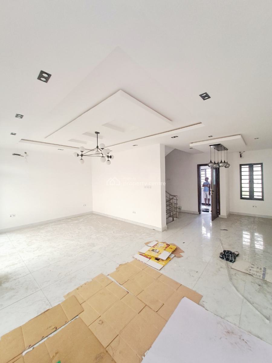 Newly Built 4 Units of 4 Bedroom Terrace with Bq in a Gated Estate, Thomas Estate, Ajah, Lagos, Terraced Duplex for Rent